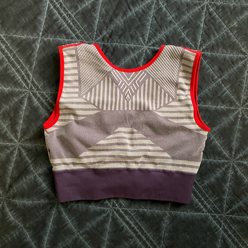 Wolf and Badger crop top